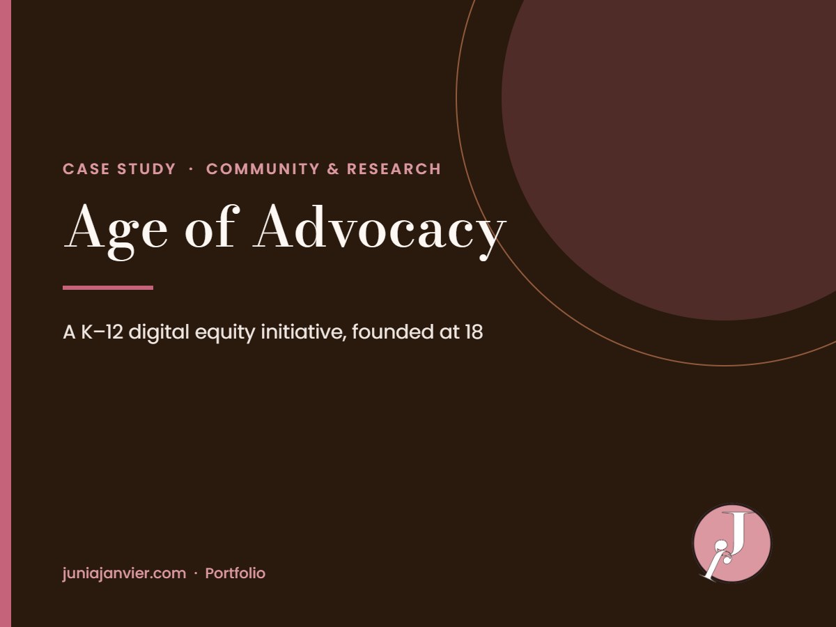 Age of Advocacy case study cover