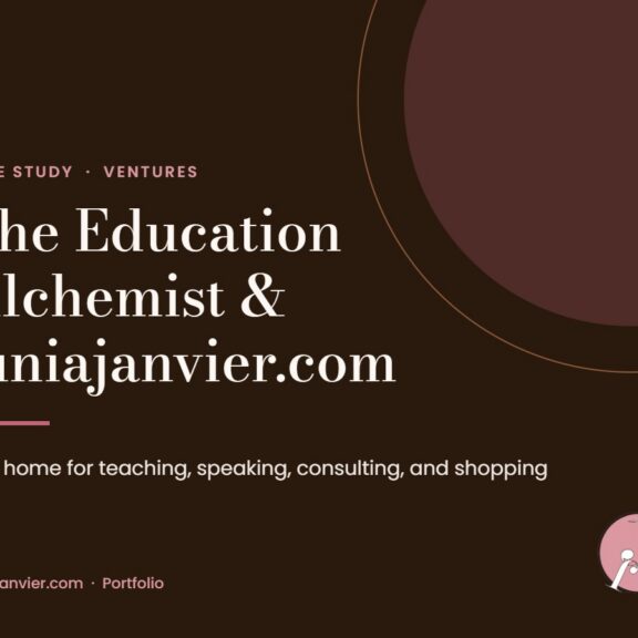 The Education Alchemist Brand & juniajanvier.com