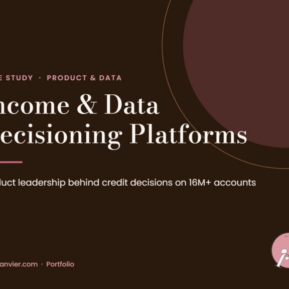 Income & Data Decisioning Platforms